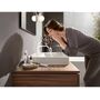 Смеситель для раковины Hansgrohe Vivenis 110, с донным клапаном, матовый белый, 75020700