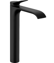 Смеситель для раковины Hansgrohe Vivenis 250, без донного клапана, черный матовый, 75042670