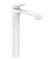 Смеситель для раковины Hansgrohe Vivenis 250, без донного клапана, матовый белый, 75042700