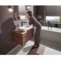 Смеситель для раковины Hansgrohe Vivenis 250, с донным клапаном, черный матовый, 75040670