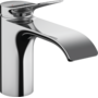 Смеситель для раковины Hansgrohe Vivenis 80, без донного клапана, хром, 75012000