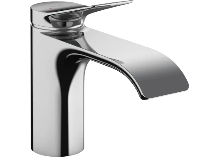 Смеситель для раковины Hansgrohe Vivenis 80, с донным клапаном, хром, 75010000