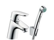 Смеситель для умывальника Hansgrohe Focus 70, гигиенический душ, 31926000