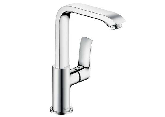 Смеситель для умывальника Hansgrohe Metris 230, гигиенический душ, 31087000