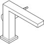 Смеситель для умывальника Hansgrohe Tecturis E 110, со сливным гарнитуром, хром, 73020000