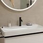 Смеситель для умывальника Hansgrohe Tecturis S 110, без донного клапана, матовый черный, 73311670