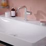 Смеситель для умывальника Hansgrohe Tecturis S 110, сливной гарнитур, хром, 73320000