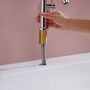 Смеситель для умывальника Hansgrohe Tecturis S 110, сливной гарнитур, хром, 73320000