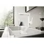 Смеситель с душем Hansgrohe Finoris 230, 2j, Push-Open, матовый белый, 76063700