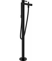Смеситель для ванны Hansgrohe Finoris, напольный, черный матовый, 76445670