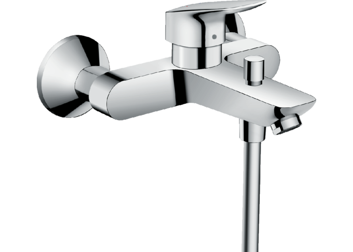 Смеситель для ванны Hansgrohe Logis, экономичный расход воды, 71401000