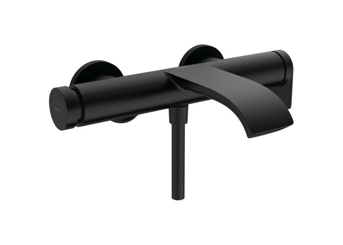 Смеситель для ванны Hansgrohe Vivenis, черный матовый, 75420670
