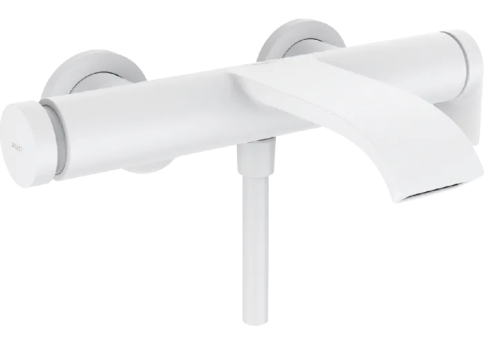Смеситель для ванны Hansgrohe Vivenis, матовый белый, 75420700