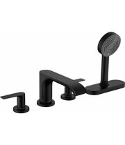 Смеситель на борт ванны Hansgrohe Vivenis, sBox, черный матовый, 75444670