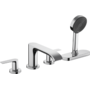 Смеситель на борт ванны Hansgrohe Vivenis, sBox, хром, 75444000
