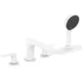 Смеситель на борт ванны Hansgrohe Vivenis, sBox, матовый белый, 75444700