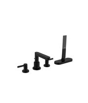 Смеситель на край ванны Hansgrohe Finoris, sBox, черный матовый, 76444670