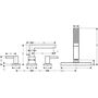 Смеситель на край ванны Hansgrohe Finoris, sBox, хром, 76444000