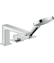 Смеситель на край ванны Hansgrohe Metropol, 3 отверстия, 32550000