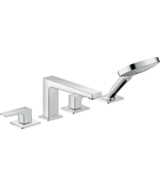 Смеситель на край ванны Hansgrohe Metropol, 4 отверстия, 32552000