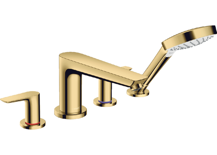 Смеситель на край ванны Hansgrohe Talis Е, 4 отверстия, 71748990