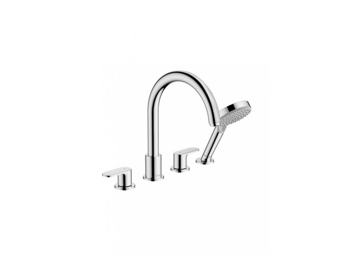 Смеситель на край ванны Hansgrohe Vernis Blend, 4 отверстия, 71456000