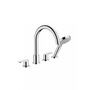 Смеситель на край ванны Hansgrohe Vernis Blend, 4 отверстия, 71456000