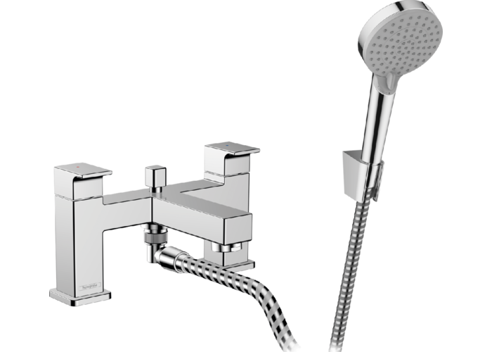 Смеситель на край ванны Hansgrohe Vernis Shape, 2 отверстия, хром, 71462000