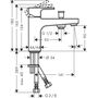 Смеситель на край ванны Hansgrohe Vernis Shape, 2 отверстия, матовый черный, 71464000