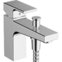 Смеситель на край ванны Hansgrohe Vernis Shape, 2 отверстия, матовый черный, 71464000