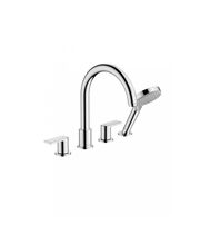 Смеситель на край ванны Hansgrohe Vernis Shape, 4 отверстия, 71459000