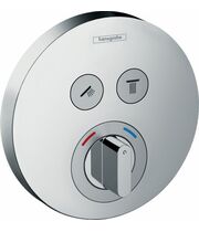 Смеситель скрытого монтажа Hansgrohe ShowerSelect, 2 потребителя, 15748000