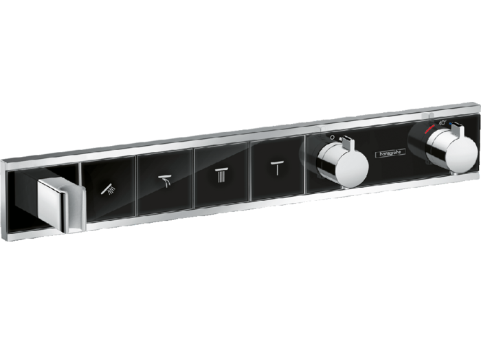 Термостат для душа Hansgrohe RainSelect, 4 кнопки, 15357600