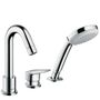 Врезной смеситель для ванны Hansgrohe Logis, 3 отверстия, 71313000