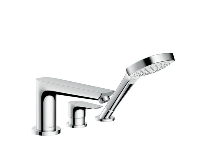 Врезной смеситель для ванны Hansgrohe Talis E, 3 отверстия, 71731000