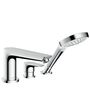Врезной смеситель для ванны Hansgrohe Talis E, 3 отверстия, 71731000