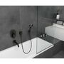 Излив на ванну Hansgrohe Vernis Blend, матовый черный, 71420670