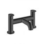 Смеситель для ванны Hansgrohe Vernis Blend, 2 отверстия, черный матовый, 71442670