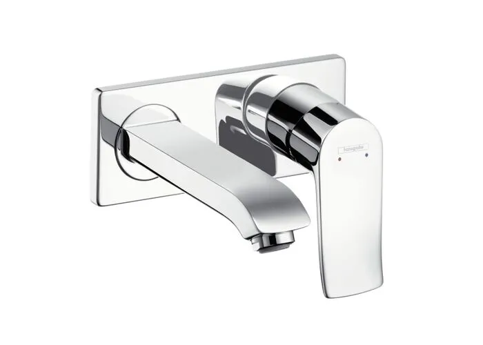 Смеситель настенный для умывальника Hansgrohe Metris, 31085000