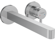 Смеситель Hansgrohe Finoris, настенный, с изливом 225 мм, хром, 76050000