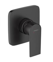 Смеситель для душа Hansgrohe Vernis Shape, однорычажный, матовый черный, 71658670