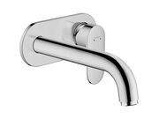 Смеситель для раковины Hansgrohe Vernis Blend, настенный, излив 20,4 см, хром, 71576000