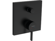 Смеситель для ванны Hansgrohe Finoris, черный матовый, 76415670