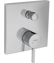 Смеситель для ванны Hansgrohe Finoris, с защитой, хром, 76416000