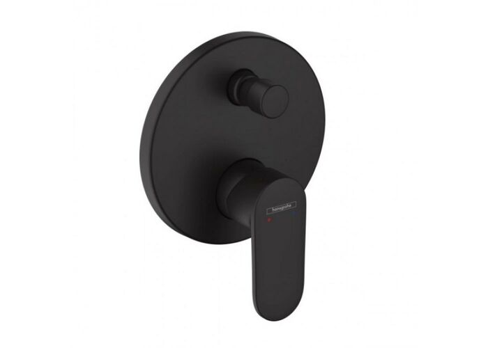 Смеситель для ванны Hansgrohe Vernis Blend, матовый черный, 71466670