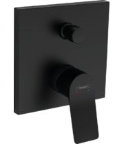 Смеситель для ванны Hansgrohe Vivenis, черный матовый, 75415670