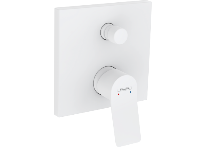 Смеситель для ванны Hansgrohe Vivenis, матовый белый, 75415700
