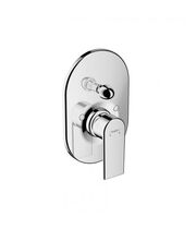 Смеситель для ванны однорычажный Hansgrohe Vernis Shape, хром, 71458000