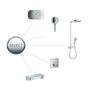 Термостат Hansgrohe ShowerSelect, 2 потребителя, черный, 15763670