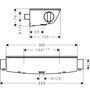 Термостат для душа Hansgrohe Ecostat Select, 13111000